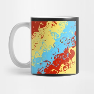 Colorful Twirling effect Mug